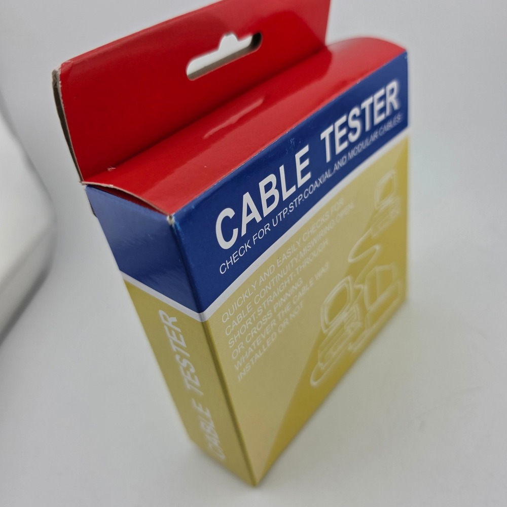 Cable Tester NSS-468AF RJ45 RJ11 RJ12 BNC Network Tool Tech Gear Signal Tools - Picture 7 of 8